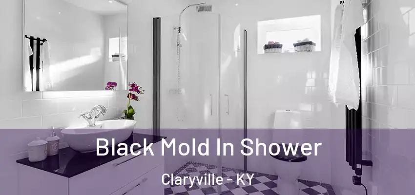  Black Mold In Shower Claryville - KY