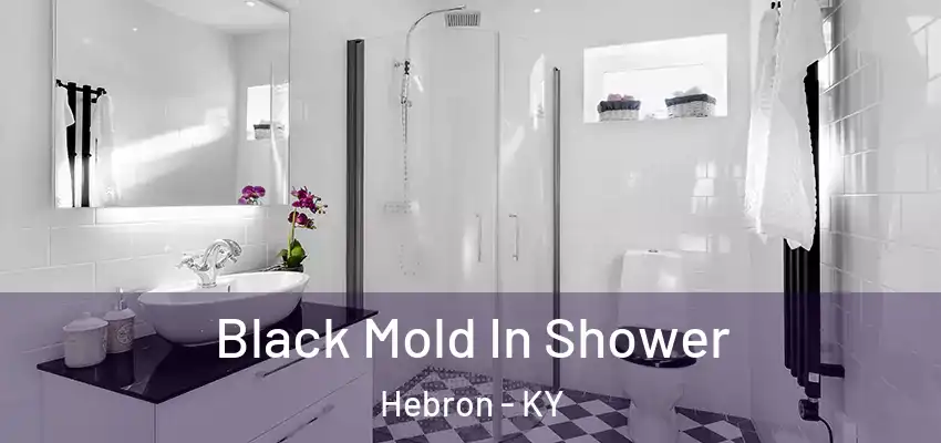  Black Mold In Shower Hebron - KY
