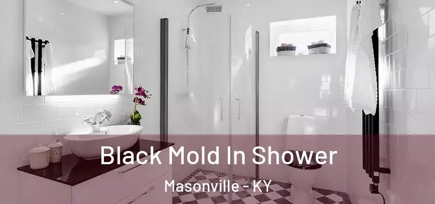  Black Mold In Shower Masonville - KY